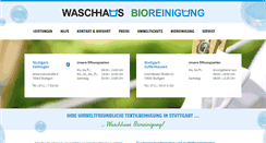 Desktop Screenshot of bioreinigung.biz